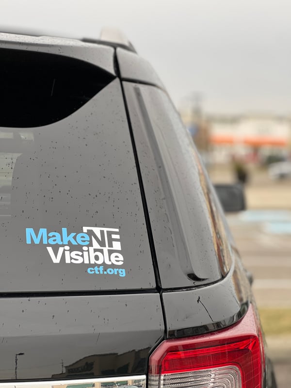 Make NF Visible Vinyl Decal - image1